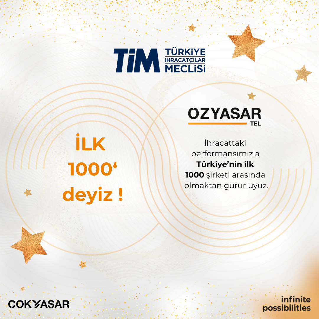 TİM İlk 1000'deyiz